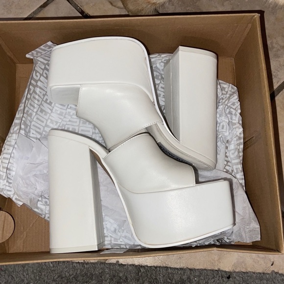 Steve Madden Trixie Platform Block Heels Y2K Bratz Core - Picture 4 of 7